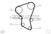 ASHUKI 0336-4009 Timing Belt